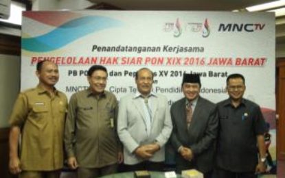 MNCTV OFFICIAL TV BROADCASTER PON XIX 2016 JABAR