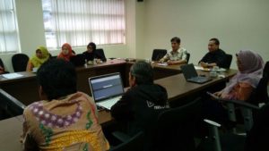 Suasana rapat koordinasi KPI dan Kominfo di Ciputat. dok. kpi.go.id