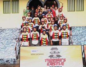 Puluhan Jurnalis Menjadi Peserta Takeshi's Castle Indonesia. Dok.MNCTV