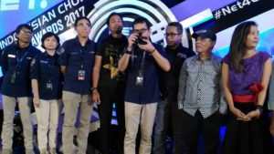 Presscon NET. 4.0 Presents Indonesian Choice Awards 2017. dok. s.wildansyah
