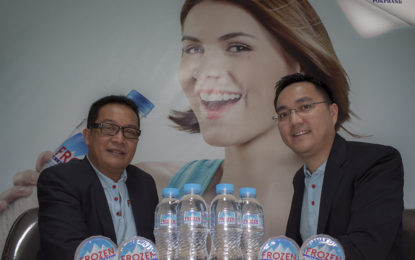 Frozen Air Mineral  Meluncurkan Kemasan 240ml dan 330ml