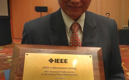 Tokoh Senior ICT Indonesia Memperoleh Award International Bidang Telekomunikasi