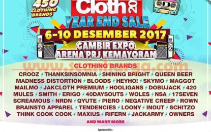 9 Tahun Warnai Industri, Jakcloth Year And Sale 2017 Siap Kembali Digelar