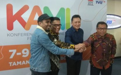 TVRI dan Bekraf Mendukung Konferensi Musik Indonesia Maret 2018