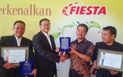 Fiesta White Tea Kembali Raih Prestasi Dipetik dari daun teh termuda, tanpa bahan pengawet, tanpa pemanis buatan dan banyak manfaatnya