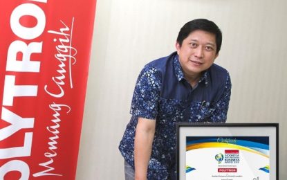 Polytron Raih Anugerah Indonesia Most Innovative Business Award 2018
