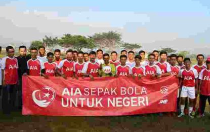 AIA – Sepak Bola Untuk Negeri di Lampung