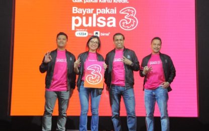 Gak Perlu Pakai Kartu Kredit, #BayarPakaiPulsaTri