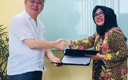 Penandatangan MOU PT ARA Sinergi Optima & Incheon National University