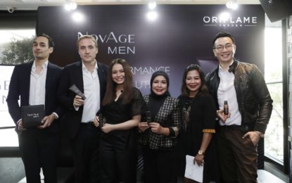 Oriflame dan Rossa Meluncurkan NovAge Men
