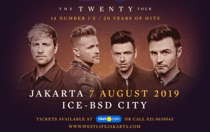 Tiket konser ‘The Twenty Tour’ Indonesia 2019 Westlife SOLD OUT hanya dalam 2 Jam!
