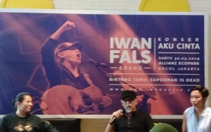 Iwan Fals & Band Bersiap KONSER AKU CINTA