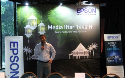 Epson Gelar Buka Puasa Bersama Media dan Perkenalkan Managing Director Baru