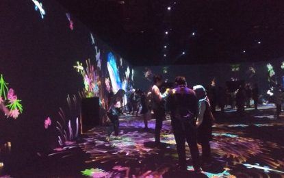 Epson Dukung teamLab Future Park, Pameran Seni Interaktif Digital