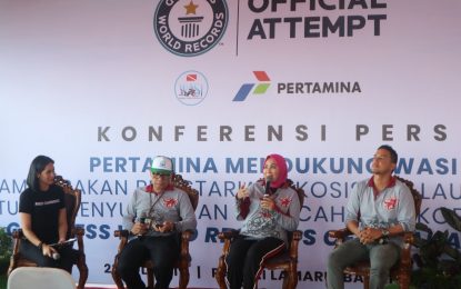 Pertamina Dukung WASI Pecahkan Rekor Dunia Selam