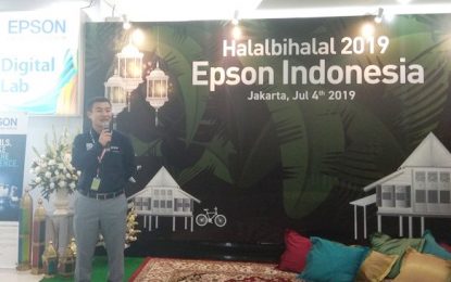 Epson Indonesia Menggelar Halal Bihalal 2019