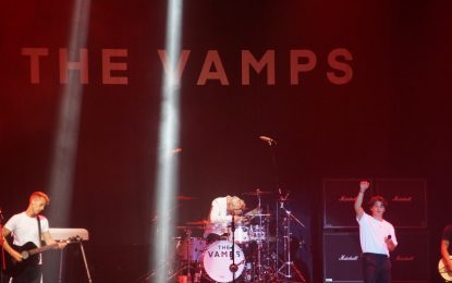 The Vamps Tampil Menghibur