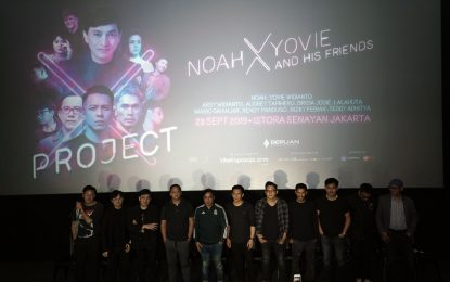 Satu Dekade Berlian Entertainment Menghadirkan NOAH x YOVIE AND HIS FRIENDS dalam “Project X”