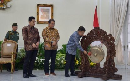 Wakil Presiden Republik Indonesia Jusuf Kalla Buka Rapim KPI 2019