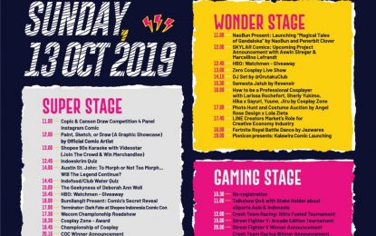 Shopee Indonesia Comic Con 2019: Inilah Jadwal Acara Menarik Hari Kedua!