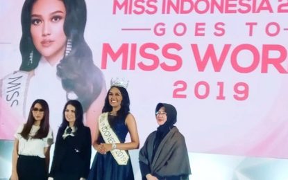 Miss Indonesia Goes To Miss World 2019