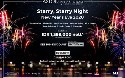 Kemeriahan Menyambut Tahun Baru ala Aston Imperial Bekasi Hotel & Conference Center