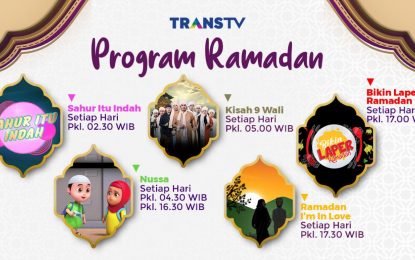 Program Ramadan 1441H TRANS TV