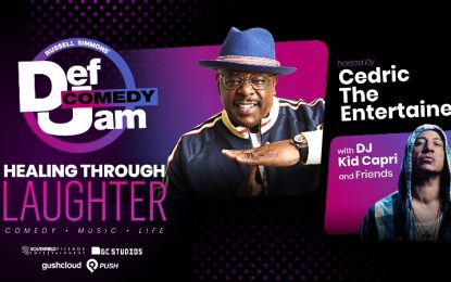 GUSHCLOUD International, USHER, & CEDRIC THE ENTERTAINER Raih Rp 1,4 Milyar untuk Membantu Penanganan COVID-19 via  Live-Streaming ‘DEF COMEDY JAM: Healing Through Laughter’