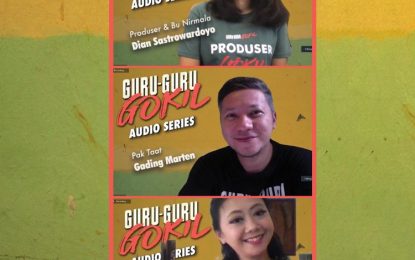 “Guru-Guru Gokil – Audio Series” Dirilis!