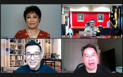 Halal Bihalal Virtual Canon dan PT Datascrip saat Hari Lahir Pancasila