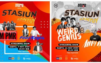 Saksikan Weird Genius, Alffy Rev, OM MPR, Feel Koplo, Rahmat Ababil (Stand Up Comedy) di Stasiun Santuy – Tiket tersedia mulai Hari Ini!