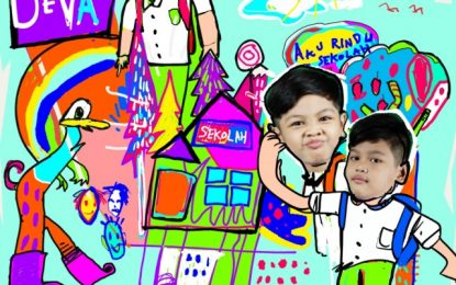 Aufaa & Deva Merilis Lagu Sekolah Online