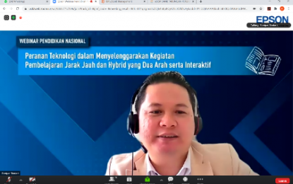 Webinar Pendidikan Nasional Kolaborasi Epson Indonesia Dengan Asosiasi Guru dan Tenaga Pendidik Indonesia