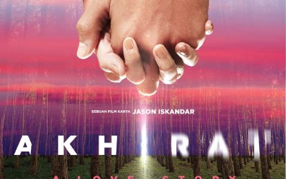 Teaser Poster Film Terbaru Adipati Dolken dan Della Dartyan ‘Akhirat: A Love Story’ Dirilis