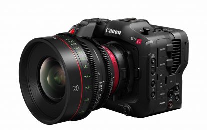 Canon EOS C70, Kamera Sinema Mount RF Berbodi Ringkas