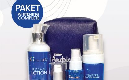 Andria Lottie Berikan Promo Paket Skin Care Lewat Penjualan Online