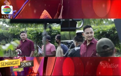 Semangat Senin Indosiar Bersama Para Pemain Mega Series Suara Hati Istri, Zahra