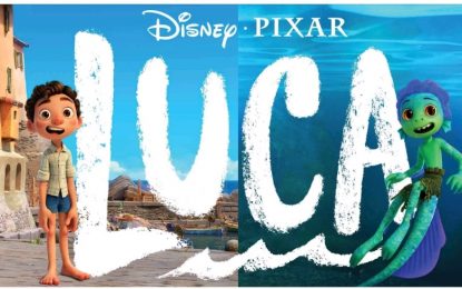 Luca Si Monster Laut Yang Terobsesi Dengan Motor Vespa