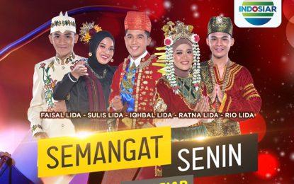Semangat Senin Indosiar Bersama 5 Besar Juara LIDA 2021