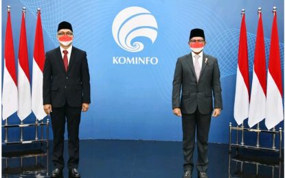 Menkominfo Melantik Usman Kansong Sebagai Dirjen IKP