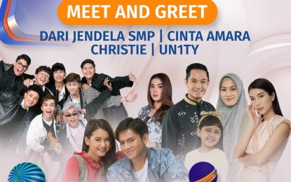 SCTV 31 Xtraordinary Meet and Greet “Dari Jendela SMP”, “Cinta Amara” & Un1ty dam Christie