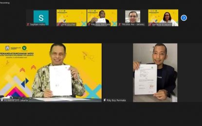 Ultra Voucher dan Politeknik LP3I Jakarta Menandatangani Kerja Sama ‘Pernikahan Massal’ IDUKA dan Pendidikan Vokasi