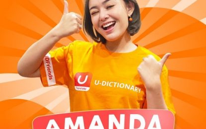 U-Dictionary Friends Amanda Manopo Ajak Masyarakat Terus Kembangkan Diri, Belajar Bahasa Asing