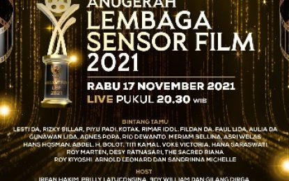 Anugerah Lembaga Sensor Film 2021 Tayang Di Indosiar