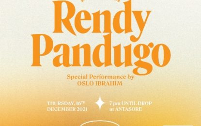 INTIMATE GIG, Panggung Perdana Rendy Pandugo  Tahun 2021 di Hadapan Penonton