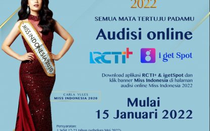 Ajang Miss Indonesia 2022 Kembali Digelar