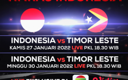 Indosiar Tayangkan Pertandingan Ekslusif FIFA A Match TimNas Indonesia