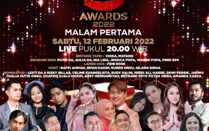 20 Penghargaan di Ajang Kiss Awards 2022 Indosiar