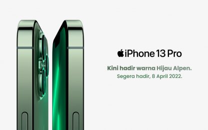 Kini Hadir iPhone 13 Warna Hijau dan iPhone 13 Pro Warna Hijau Alpine