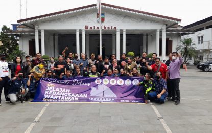 Wakil Wali Kota Bogor Dedie A Rachim Sambut Antusias  Kedatangan Tim JKW